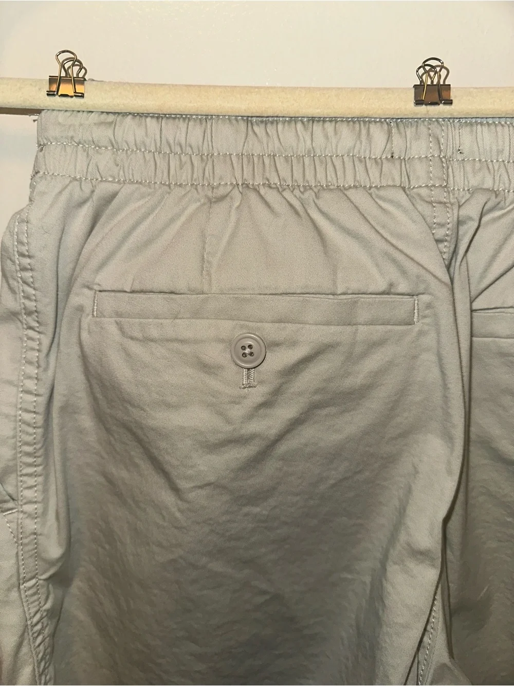 J. CREW Men's Tan Drawstring Chino Dock Shorts